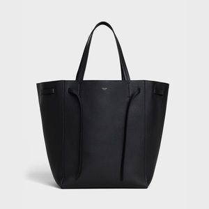 Authentic Celine Medium Cabas Phantom in soft grained calfskin